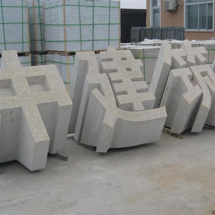 Quotation for custom-made stone carving three-dimensional characters