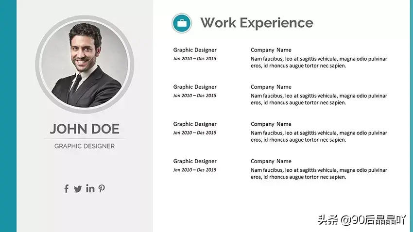 How to make a resume in PowerPoint (PPT template with ideas)
