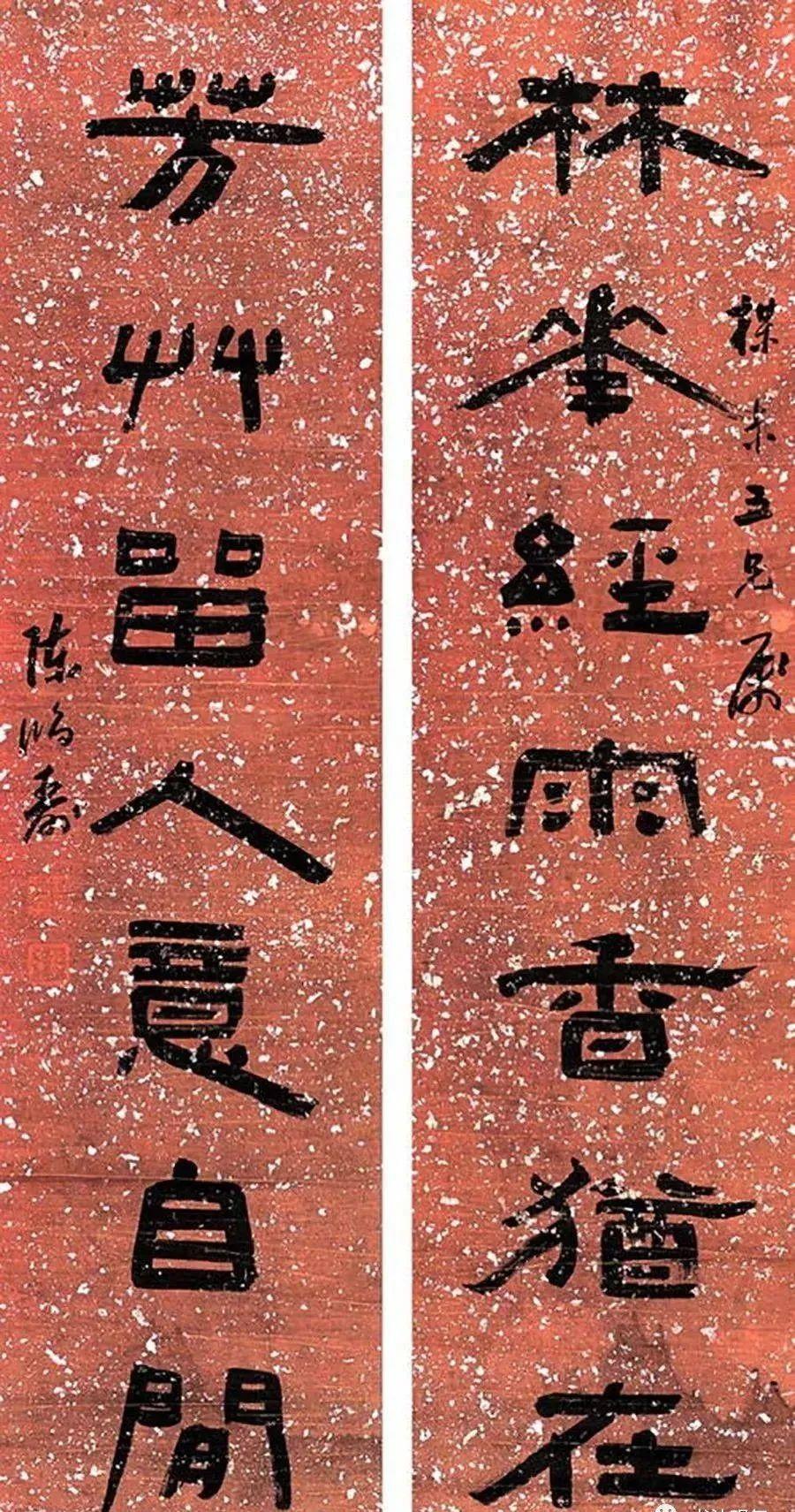 100 pairs of Chinese famous couplets, often used in writing calligraphy, recommended collection!